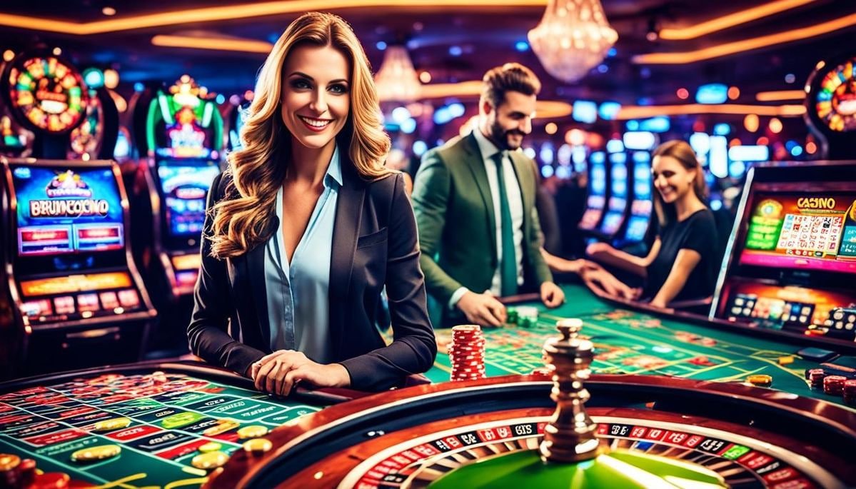 Live casino interaktif dengan dealer asli dan berbagai meja taruhan di pacuplay138